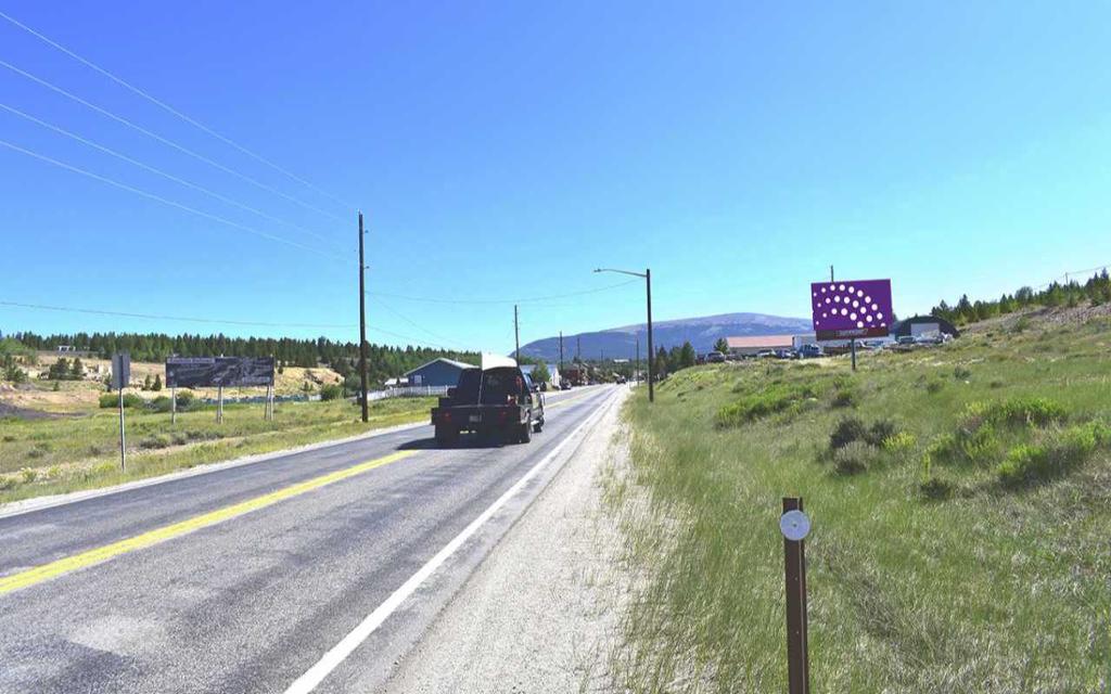 Photo of a billboard in Woody Creek