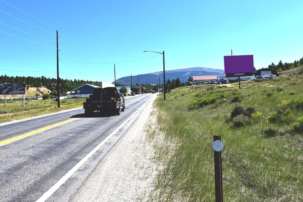 Photo of a billboard in Leadville