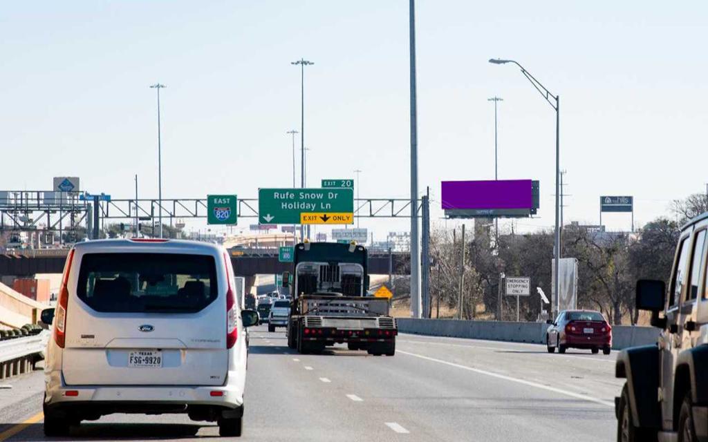Photo of a billboard in North Richland Hills