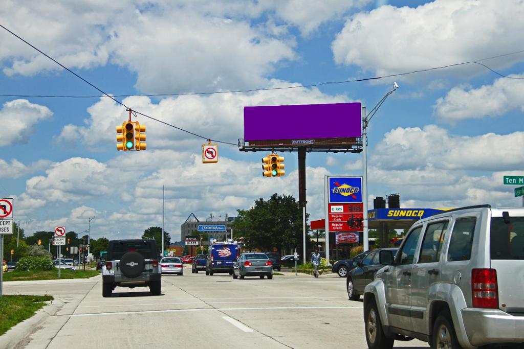 Photo of an outdoor ad in Southfield