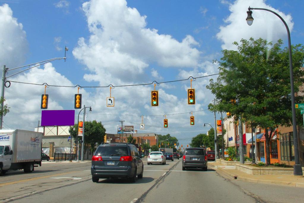 Photo of a billboard in Dearborn