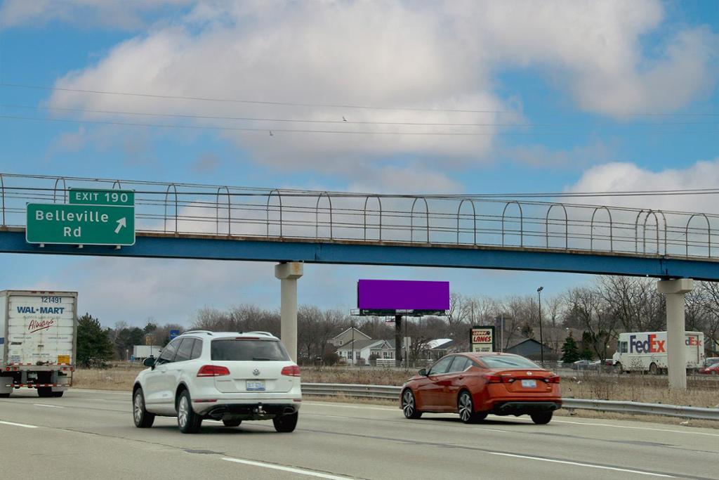 Photo of a billboard in Belleville