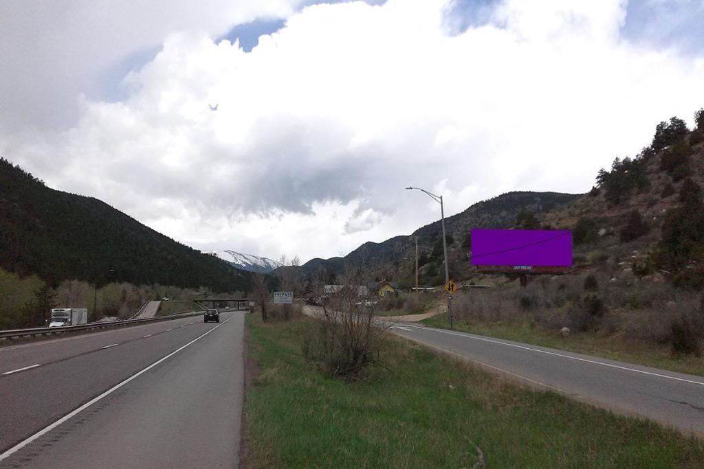 Photo of a billboard in Rollinsville