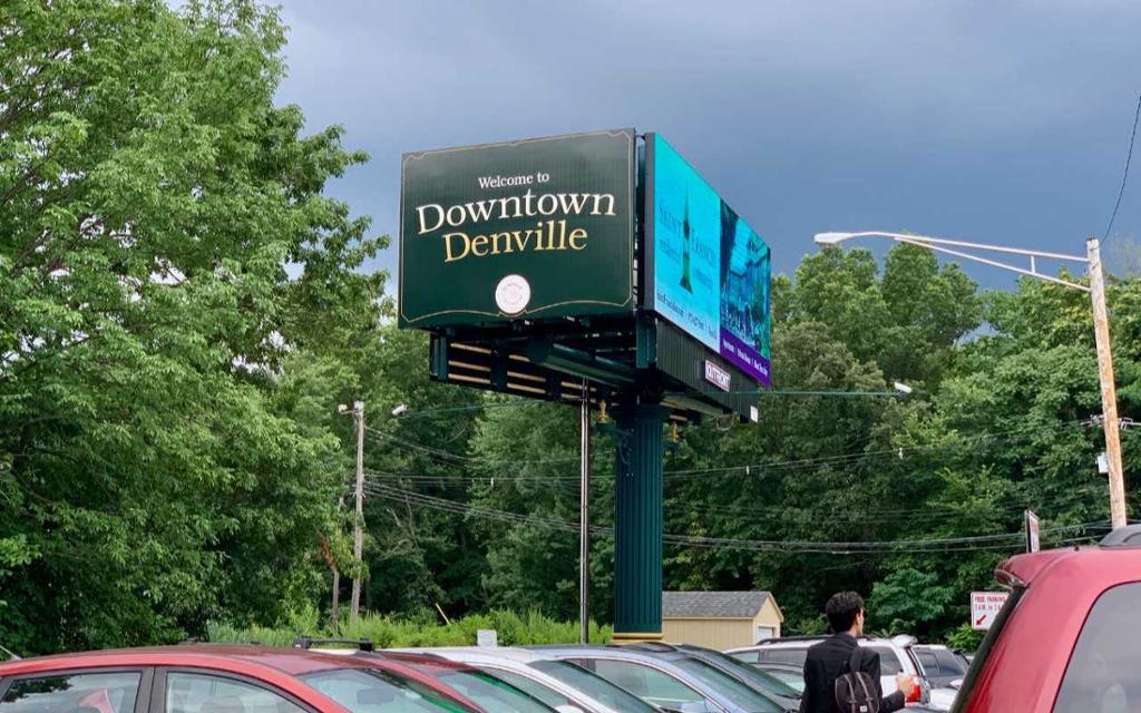 Photo of a billboard in Denville