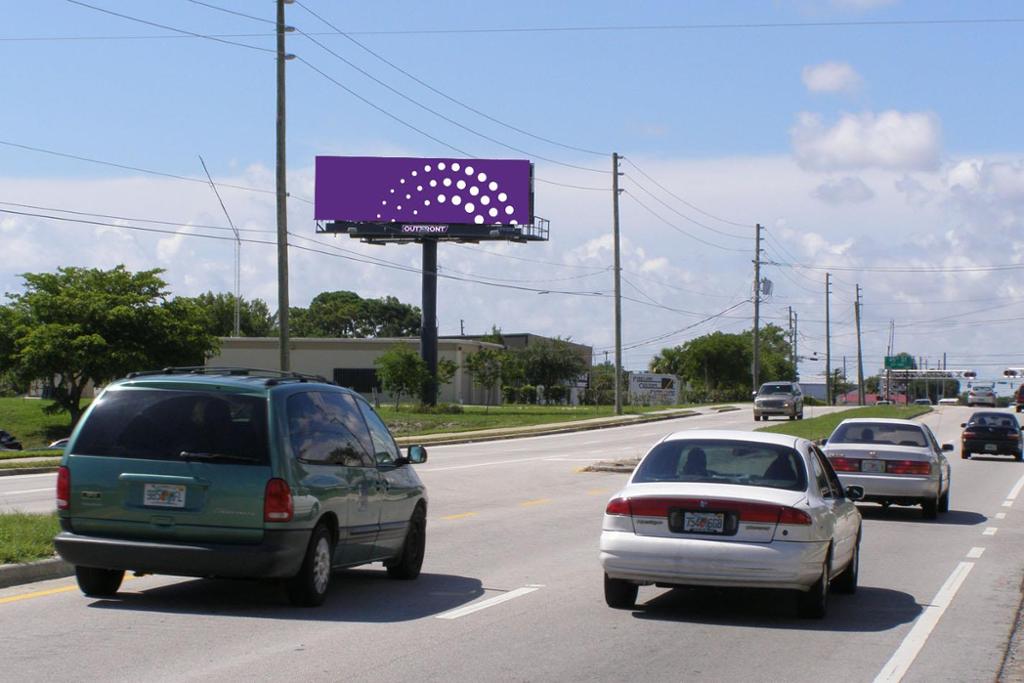 Photo of a billboard in Palm Beach Shores