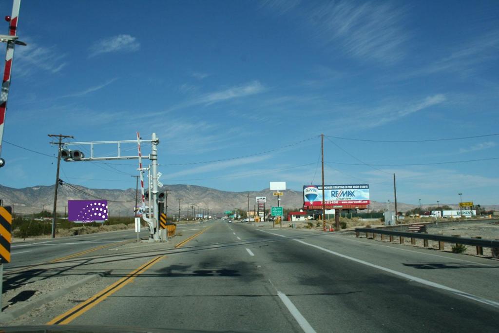 Photo of a billboard in Edwards AFB