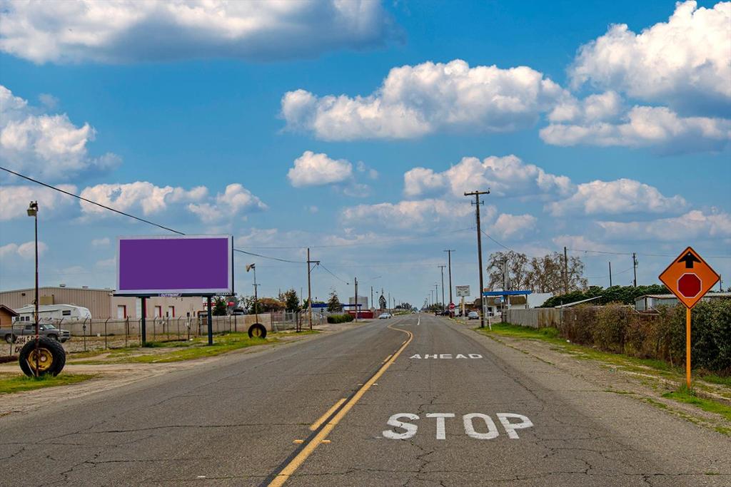 Photo of a billboard in Caruthers