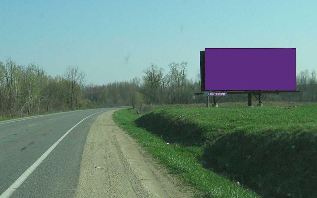 Photo of a billboard in Cedar Springs