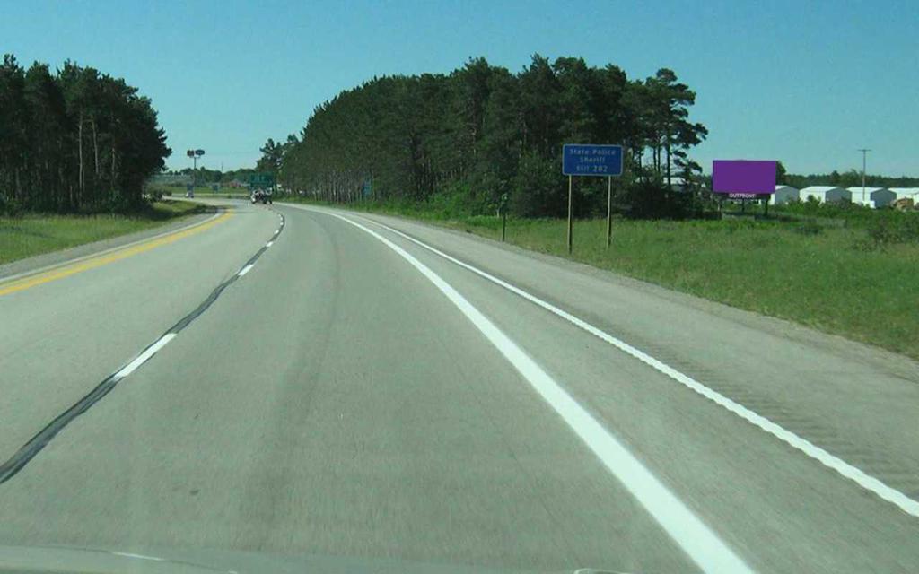 Photo of a billboard in Old Mission