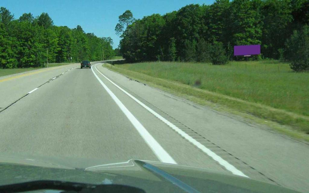 Photo of a billboard in Burt Lake