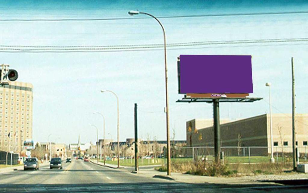 Photo of a billboard in Battle Creek