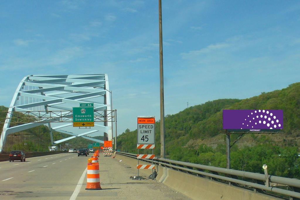 Photo of a billboard in Moon Twp