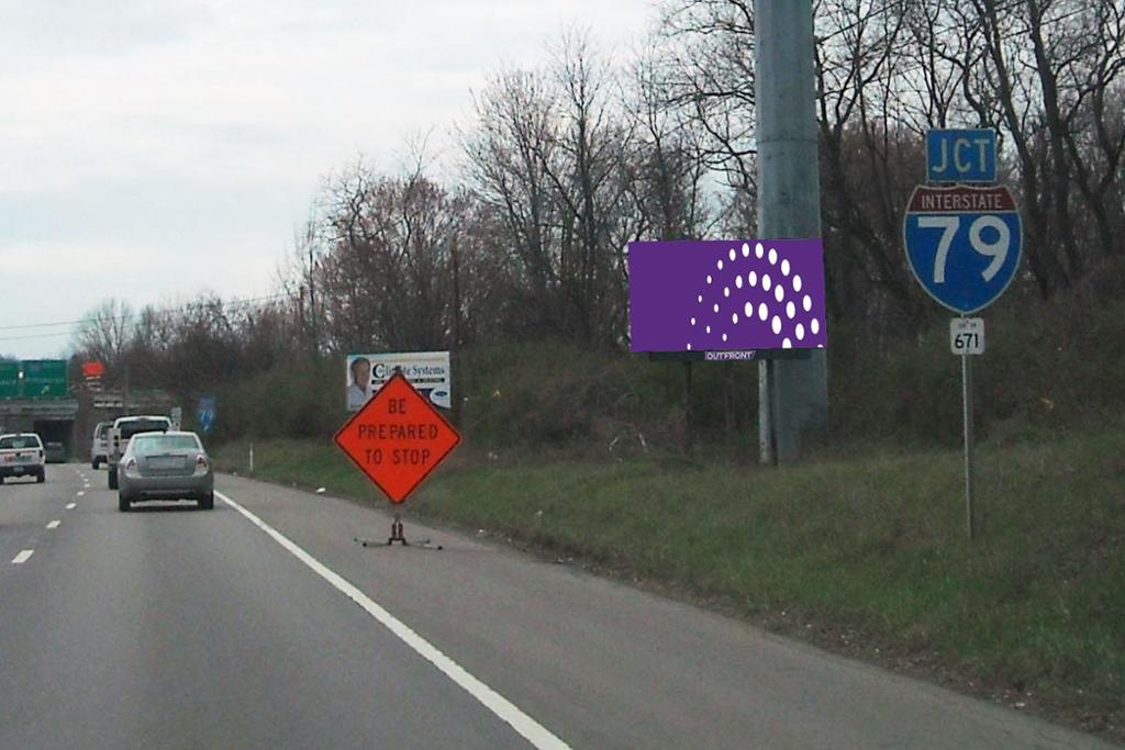 Photo of a billboard in Baden