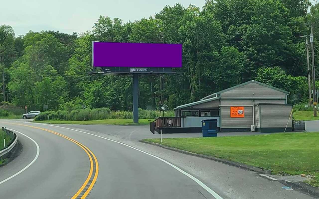 Photo of a billboard in New Castle