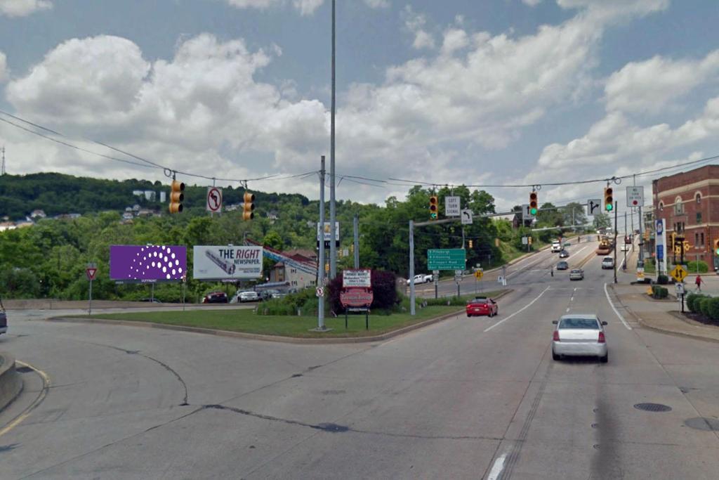 Photo of a billboard in Tarentum