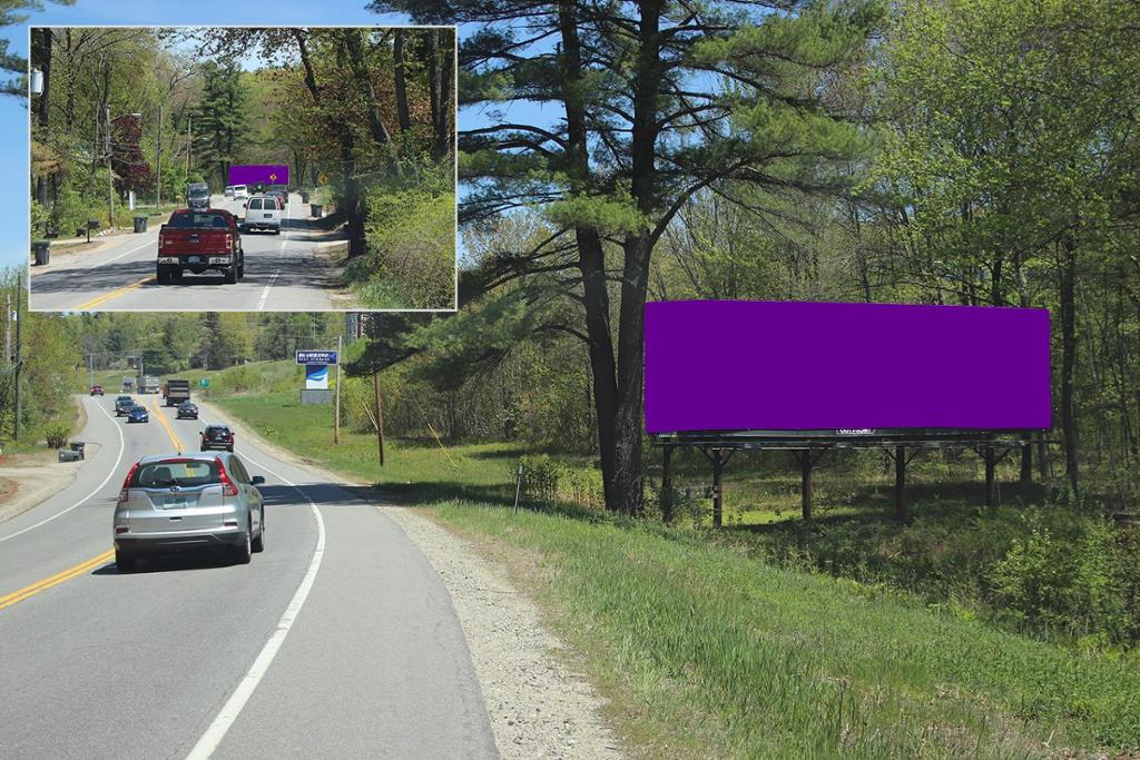 Photo of a billboard in Hooksett