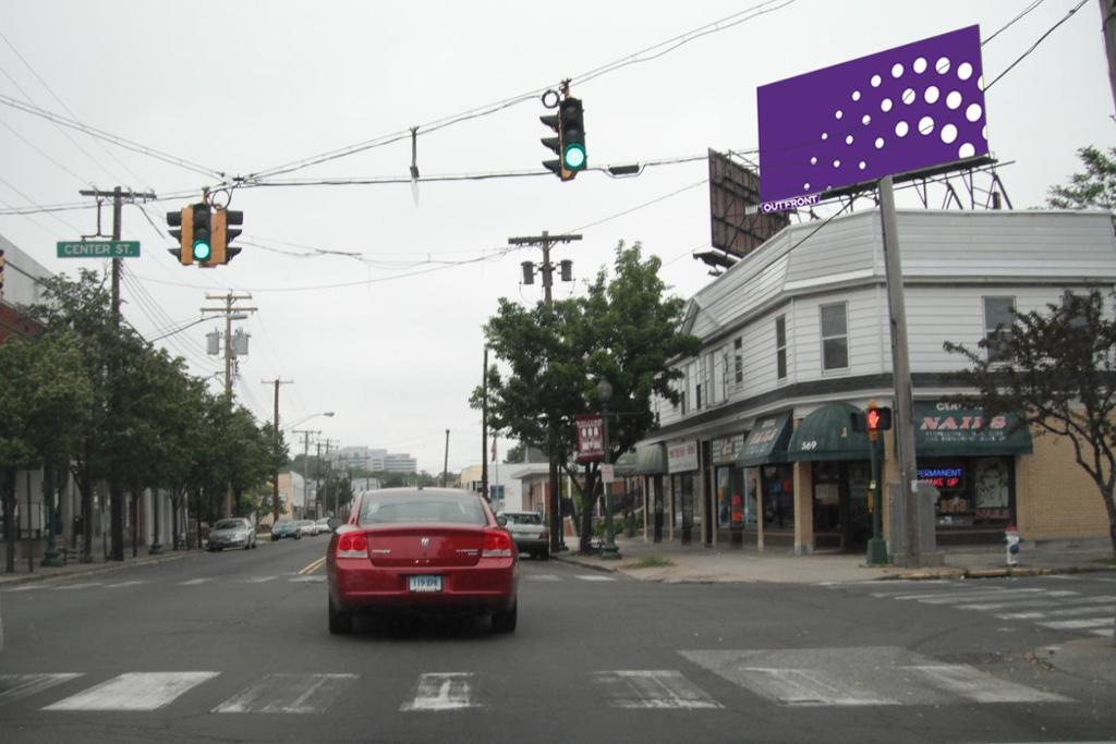 Photo of an outdoor ad in West Haven