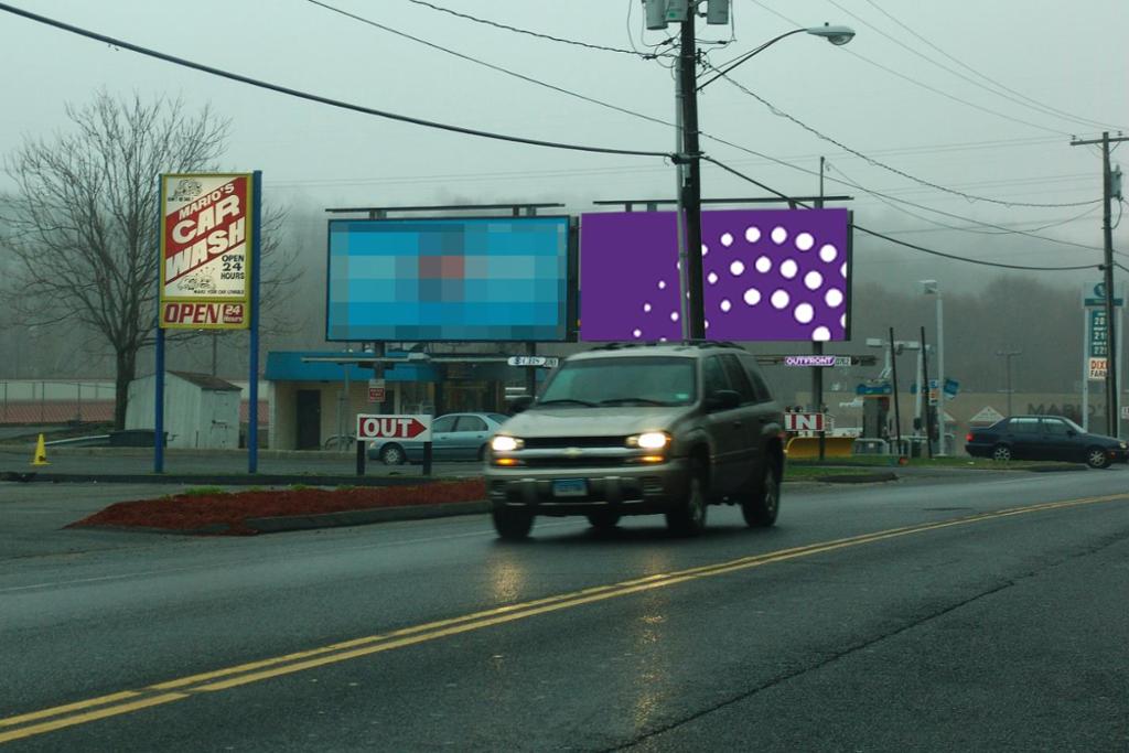 Photo of a billboard in Bethlehem