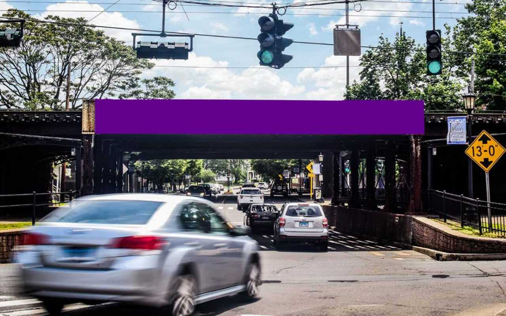 Photo of a billboard in Trumbull