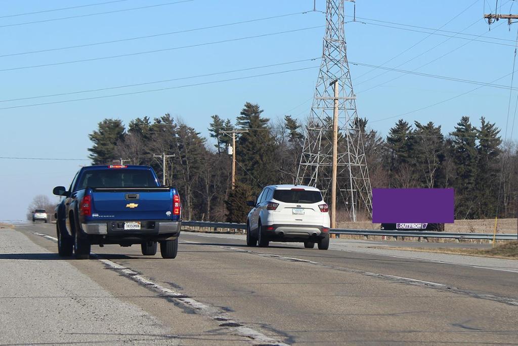 Photo of a billboard in North Liberty