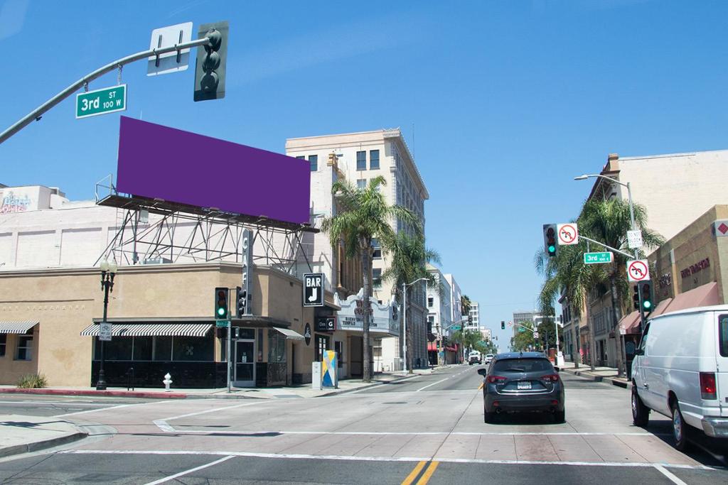 Photo of an outdoor ad in Santa Ana