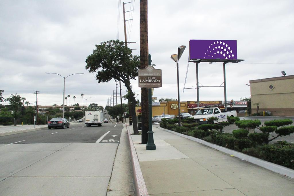 Photo of a billboard in La Mirada