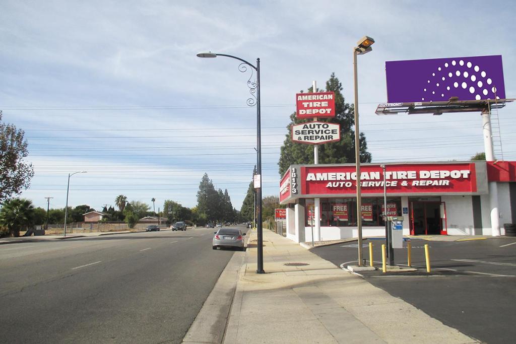 Photo of a billboard in Porter Ranch