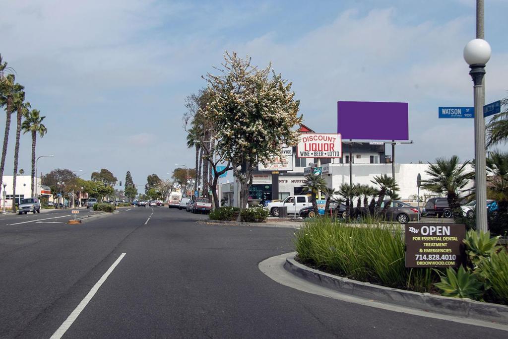 Photo of an outdoor ad in Cypress