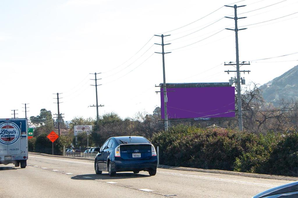 Photo of a billboard in Malibu