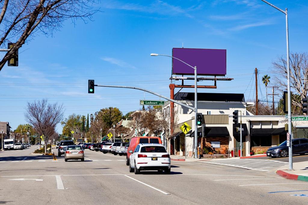 Photo of a billboard in La Canada Flt