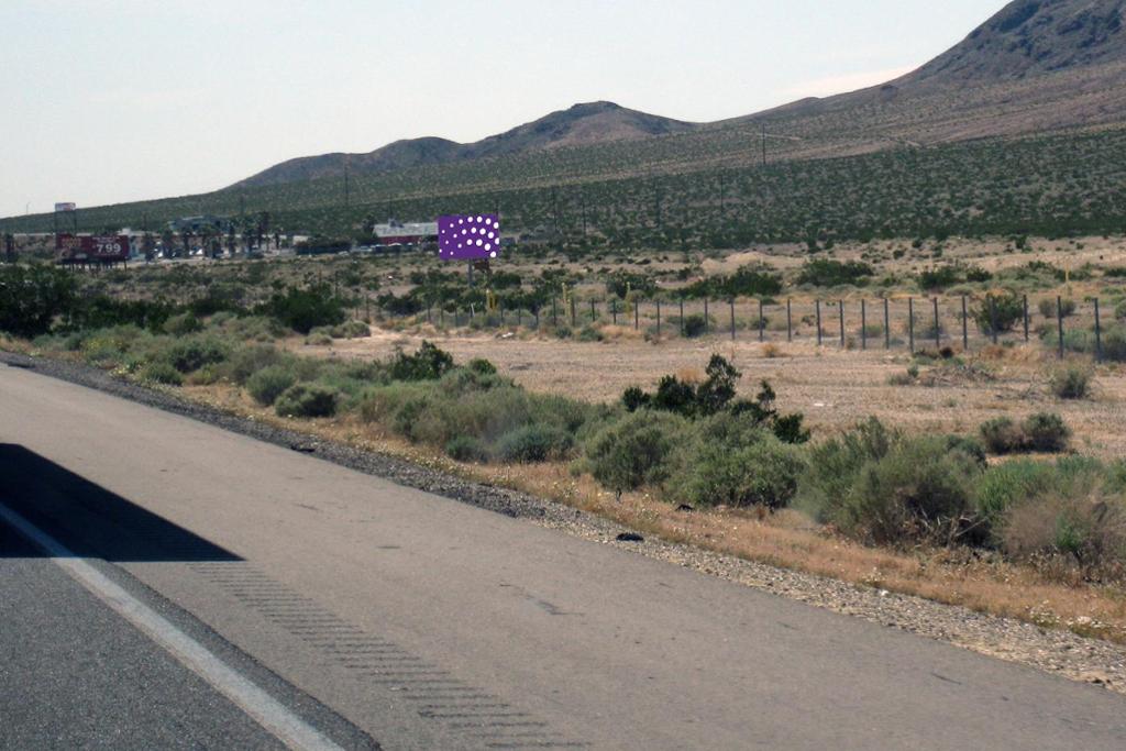 Photo of a billboard in Yermo