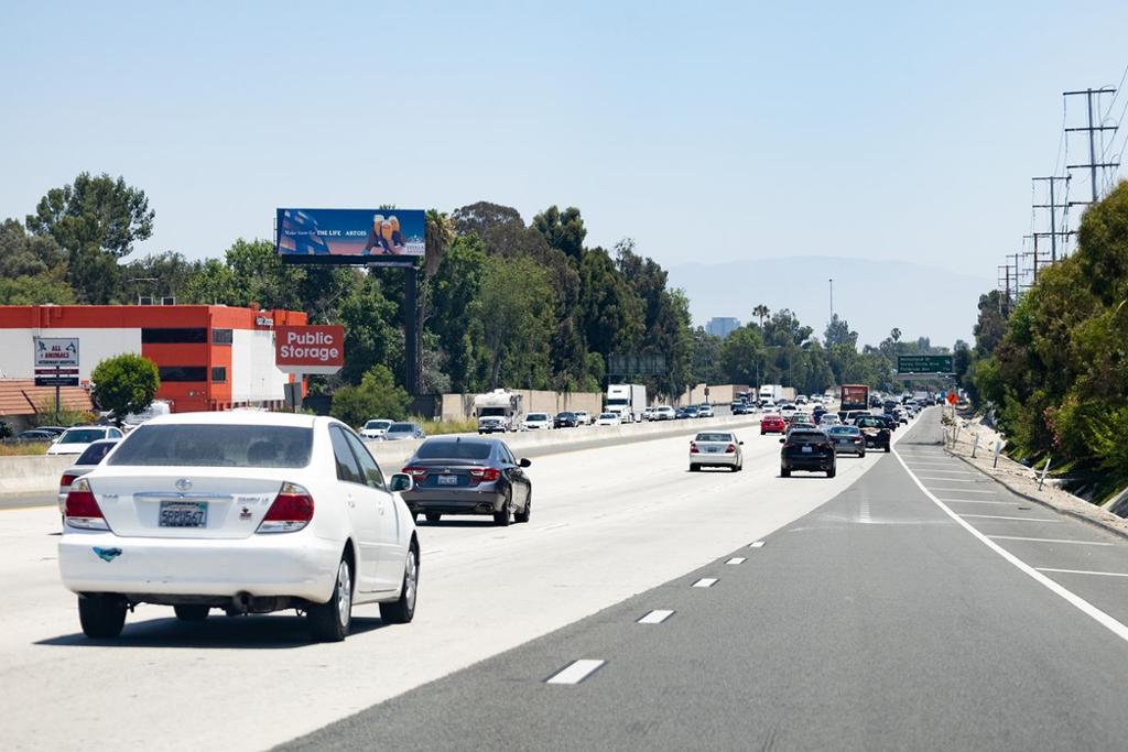 Photo of a billboard in Topanga