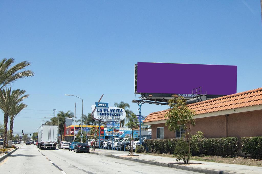 Photo of an outdoor ad in South Gate