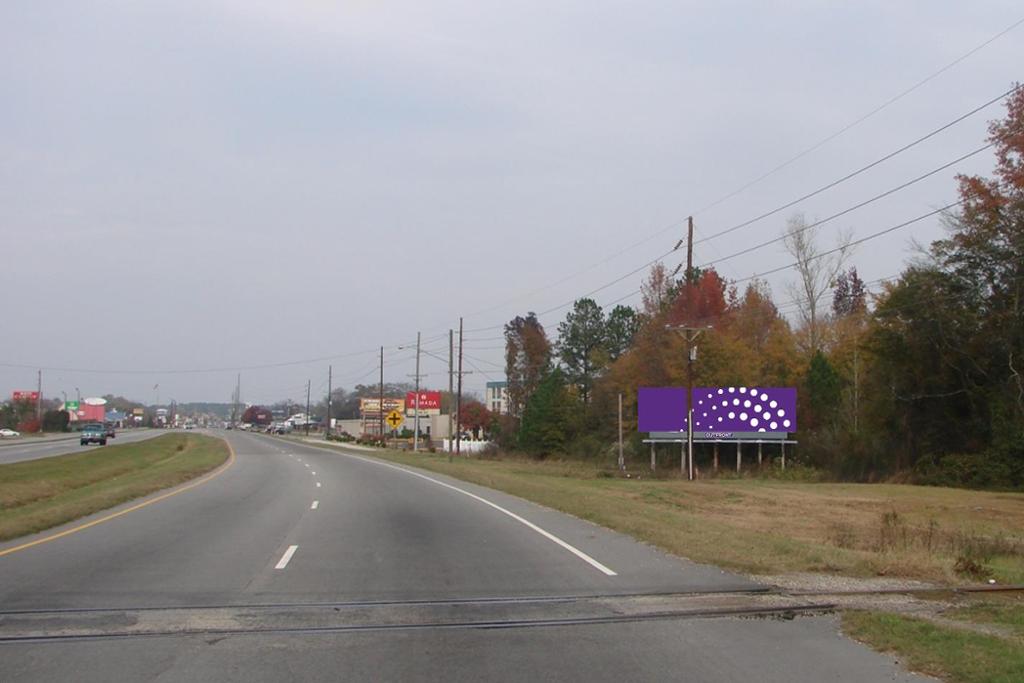 Photo of an outdoor ad in Fayetteville