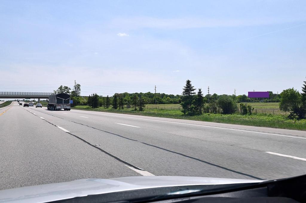 Photo of a billboard in Milton Center