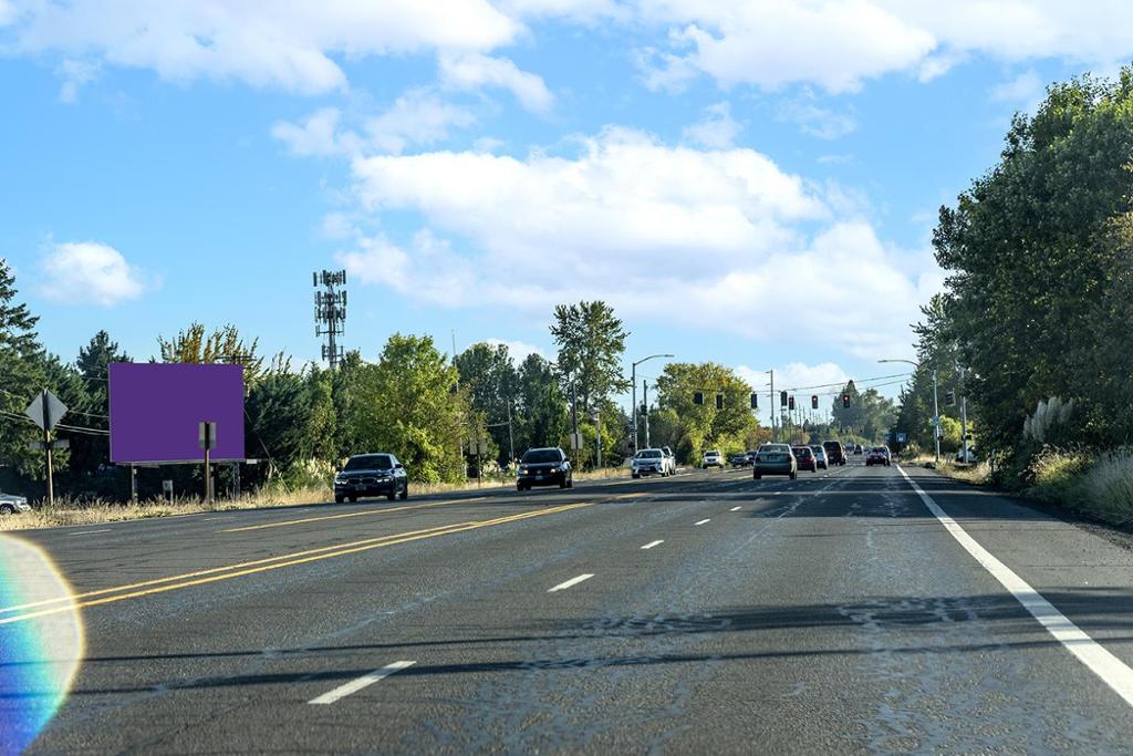 Photo of a billboard in Adair Village