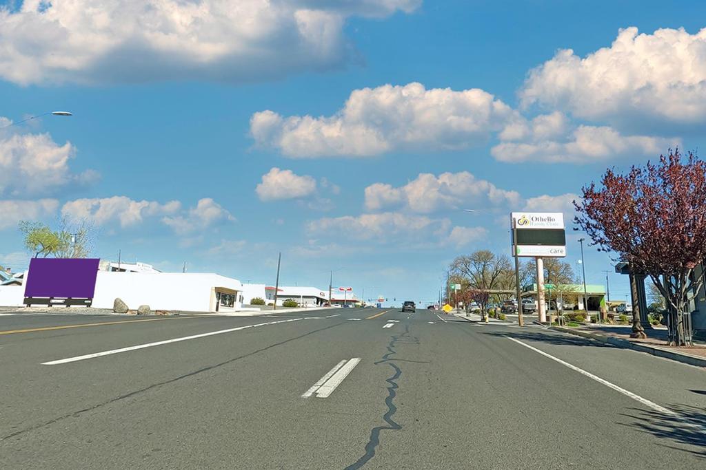 Photo of a billboard in Ritzville