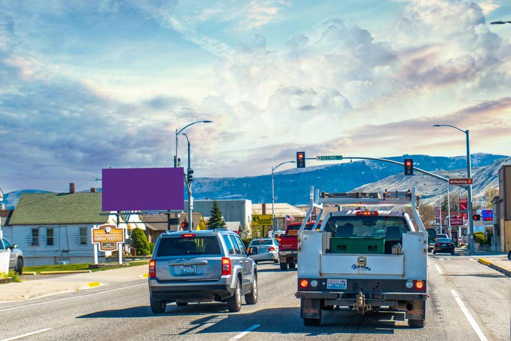 Photo of a billboard in Wenatchee