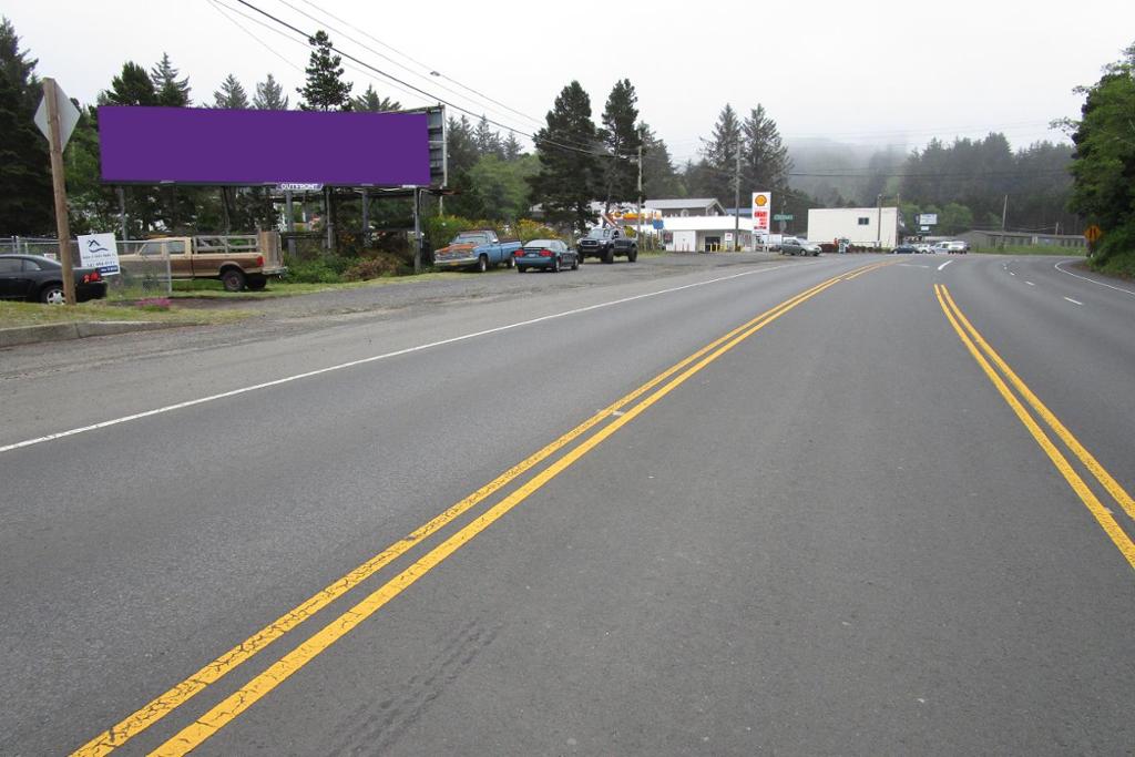 Photo of a billboard in Depoe Bay