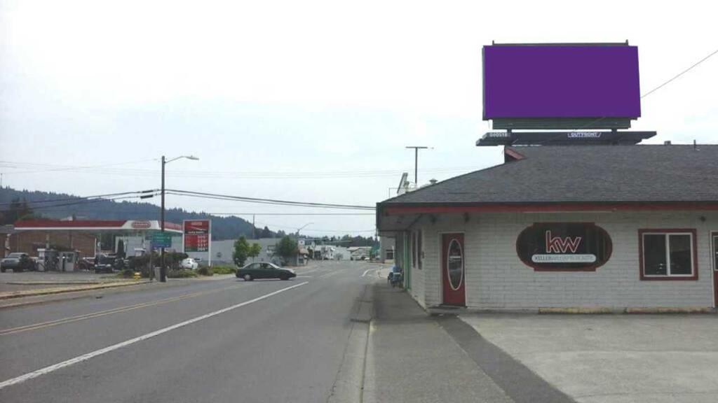 Photo of a billboard in Lorane