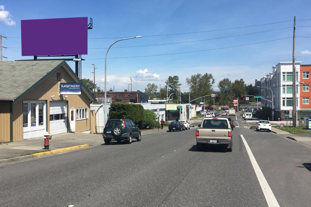 Photo of a billboard in Bellingham