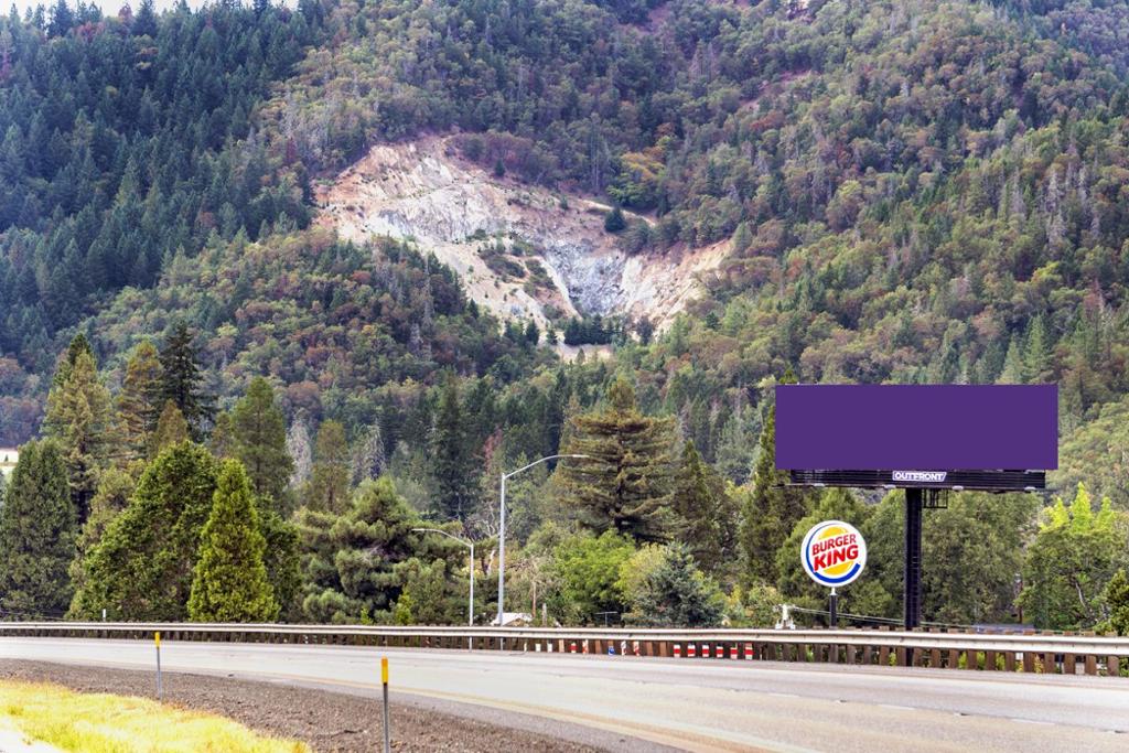 Photo of a billboard in Days Creek