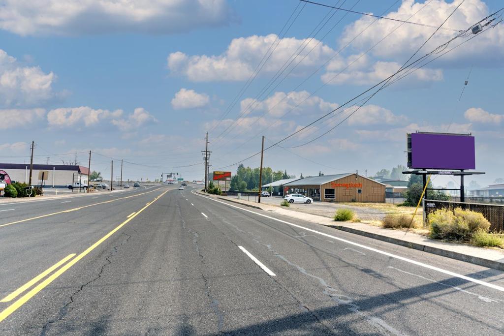 Photo of a billboard in Beatty