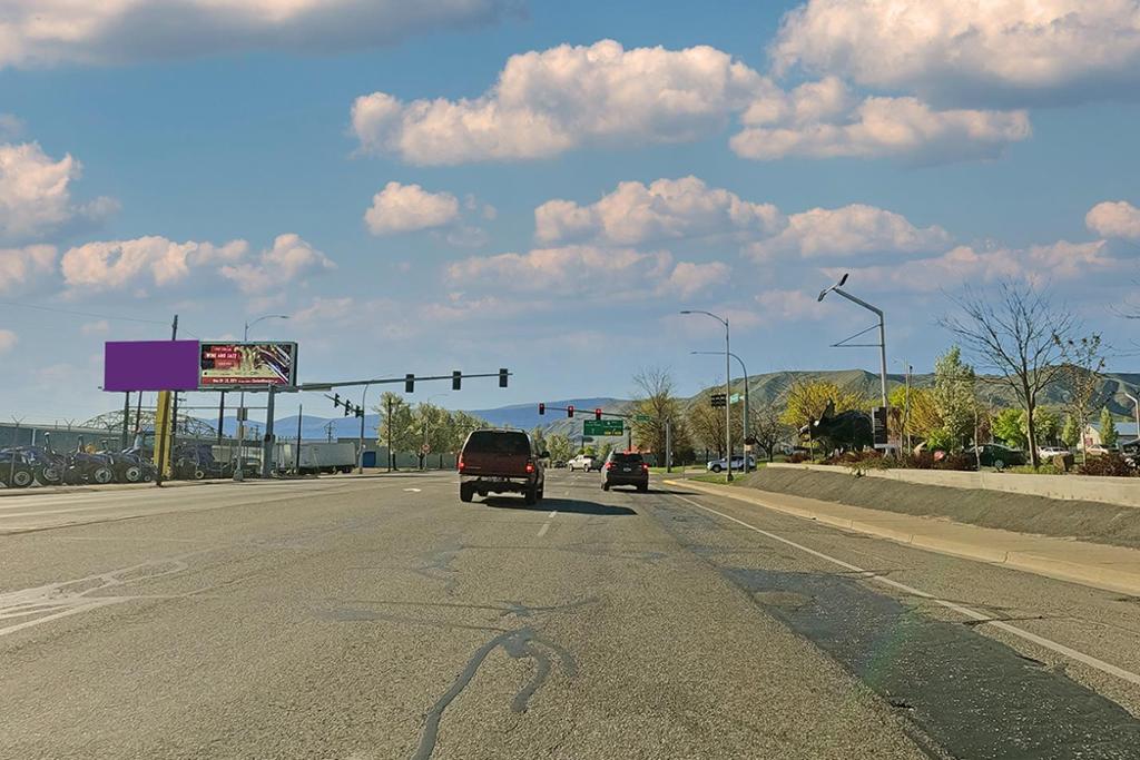 Photo of a billboard in East Wenatchee