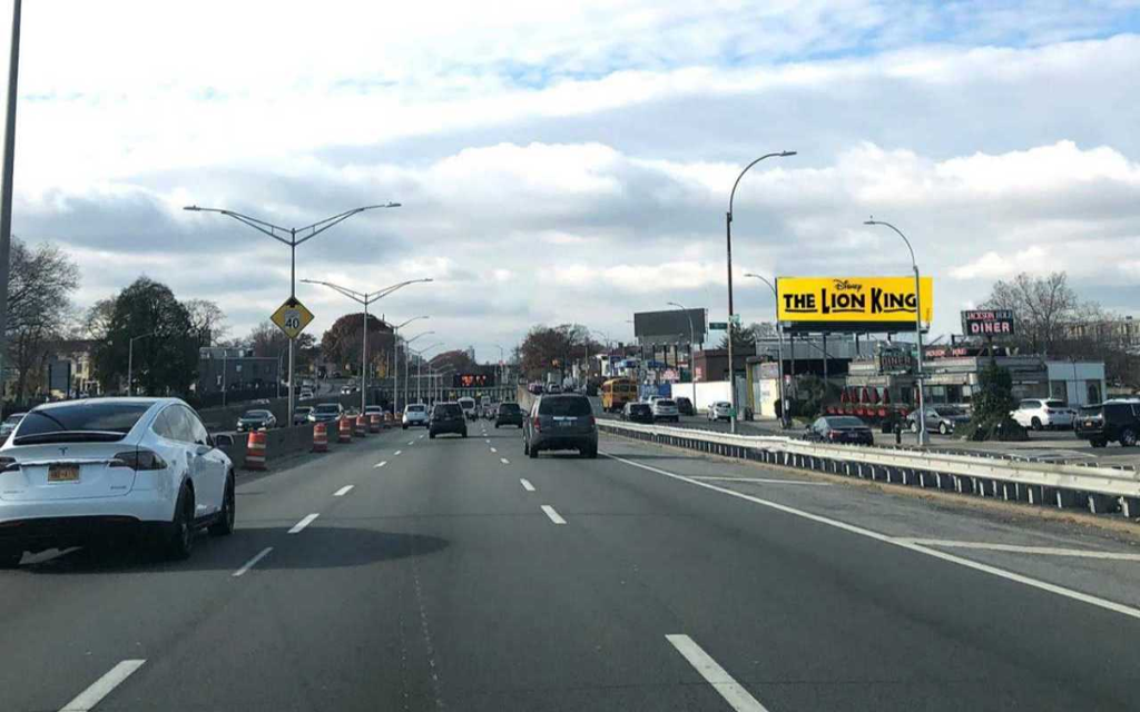 Photo of a billboard in East Elmhurst