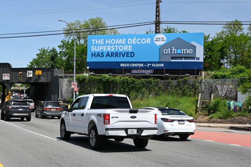 Photo of a billboard in Middle Village