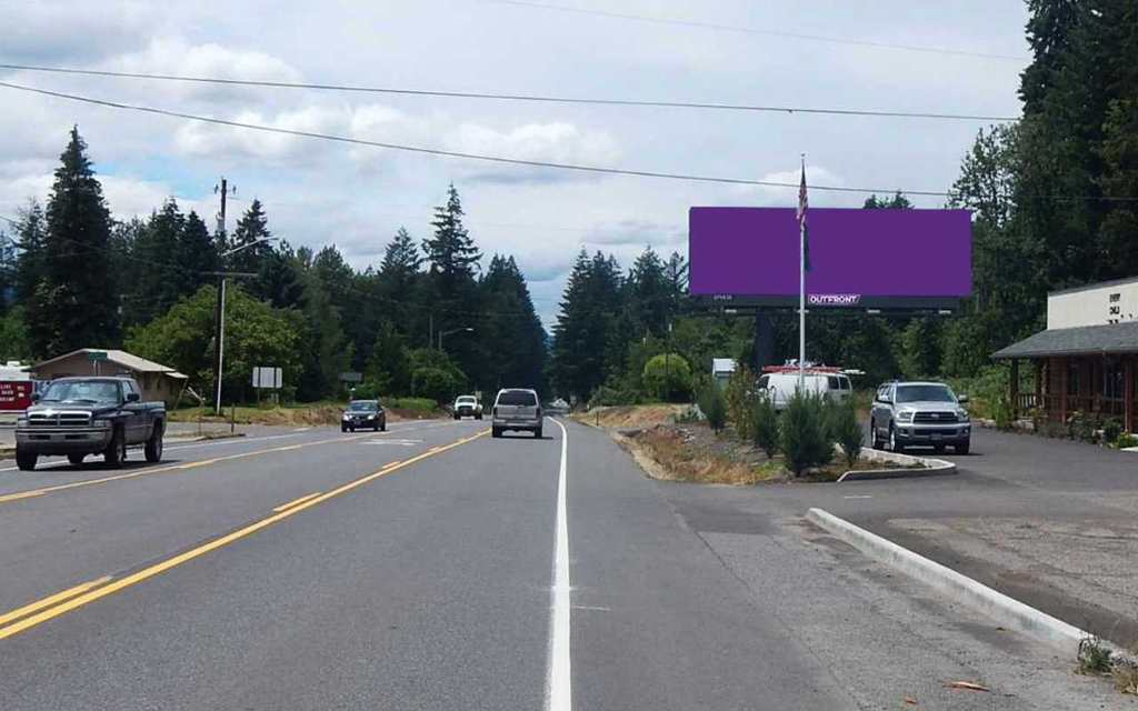 Photo of a billboard in Mehama