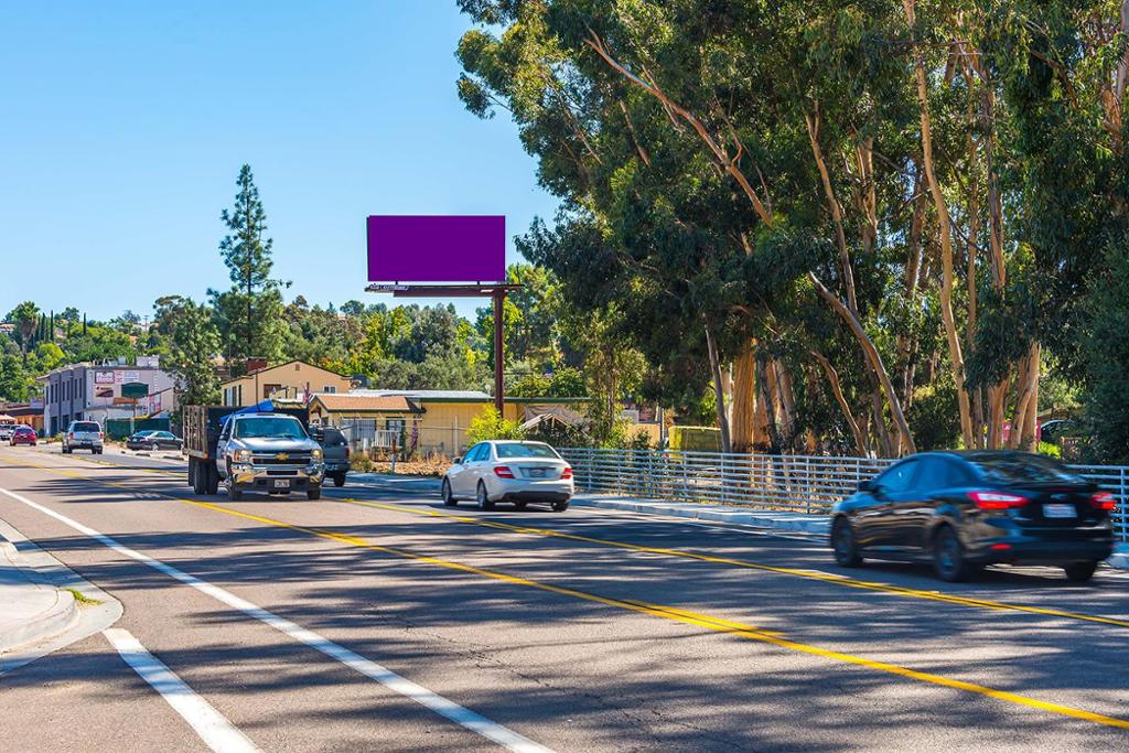 Photo of a billboard in Dulzura