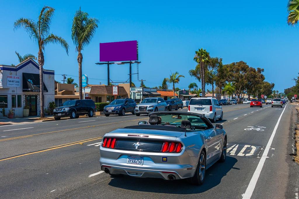 Photo of an outdoor ad in Encinitas