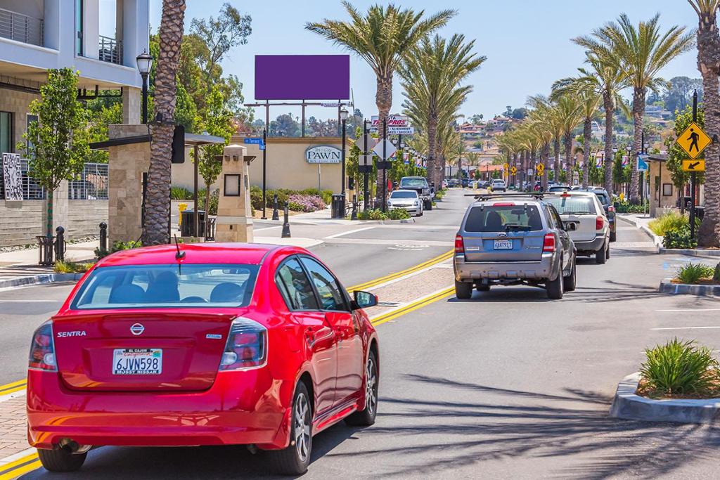 Photo of an outdoor ad in Vista